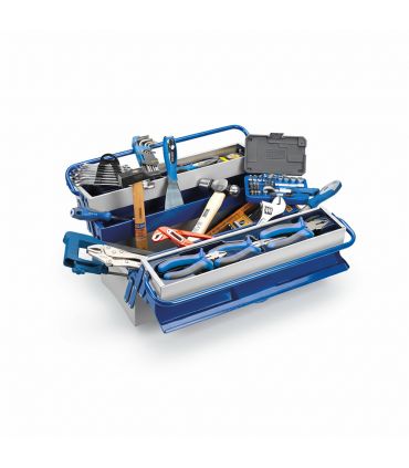 Boîte À Outils 5 Plateaux 80 Pièces Alyco 192736