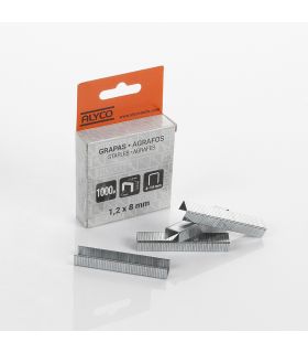 Boîte 1 000 agrafes type u 1,2x11x3x8mm alyco orange ALYCO 171280