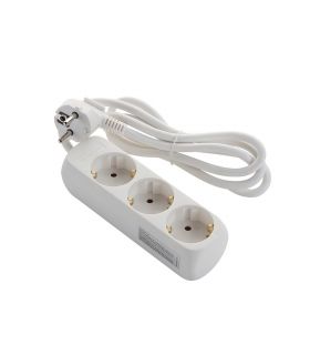Multiprise 3 fiches avec câble 3x1,5 1,4 mètres alyco ALYCO 199453