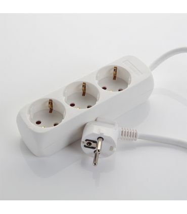 Multiprise 4 fiches avec câble 3x1,5 1,4 mètres alyco ALYCO 199454