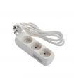 Multiprise 6 fiches avec câble 3x1,5 1,4 mètres alyco ALYCO 199456