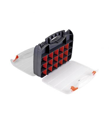 Mallette de rangement double pour consommables 320x260x80 ALYCO 192766