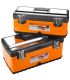 Pack 2 boîtes métalliques alyco orange av/plateau inter. ALYCO 170790