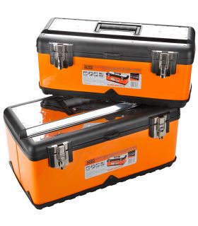 Pack 2 boîtes métalliques alyco orange av/plateau inter. ALYCO 170790