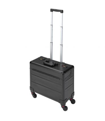 Mallette aluminium 4 roues + sac 198154 ALYCO 198122