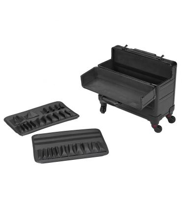 Mallette aluminium 4 roues + sac 198154 ALYCO 198122