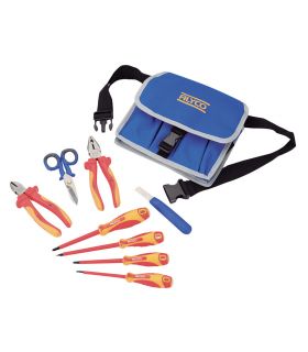 Set 9 outils isolés dans housse en nylon ALYCO 101410