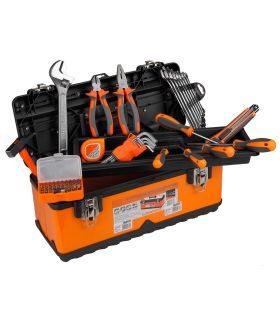 Boîte métallique alyco orange 470 mm avec 59 outils alyco orange ALYCO 170781