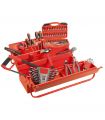 Boîte à outils 5 plateaux 68 pcs alyco orange ALYCO 171131