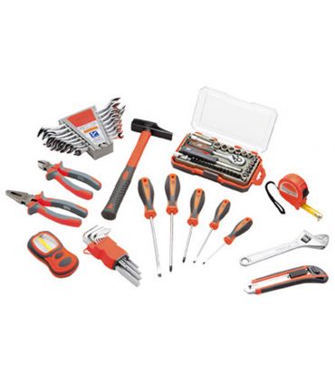 Boîte à outils 3 plateaux 65 pcs alyco orange ALYCO 171136