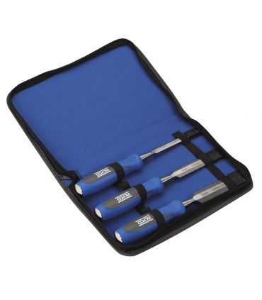 Set de 3 burins manche composite dans une housse en nylon alyco ALYCO 125050