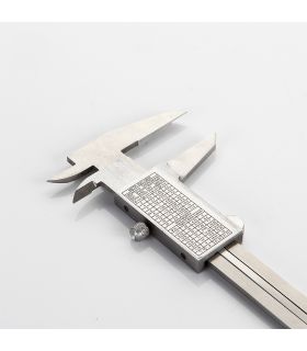 Pied à coulisse monobloc 150x0,05 mm inox. ALYCO 197370