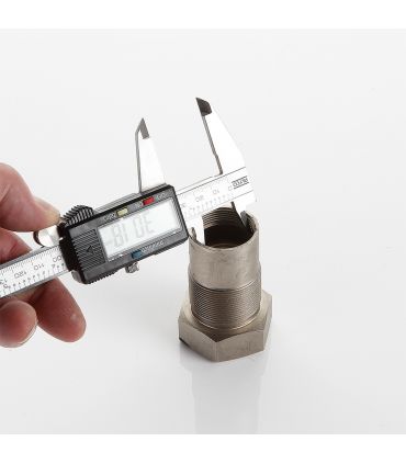 Pied à coulisse numérique 150x0,01 mm inox. ALYCO 197372