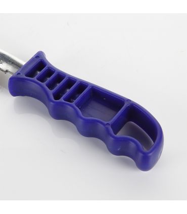 Brosse en acier plaqué laiton renforcé m/plastique ALYCO 197556