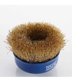 Tz-02 brosse boisseau fils ondulés 75 mm ALYCO 197610