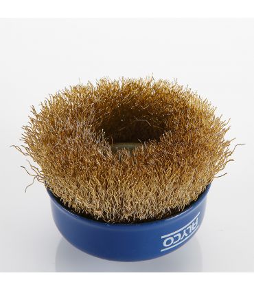 Tz-01 brosse boisseau fils ondulés 125 mm ALYCO 197612