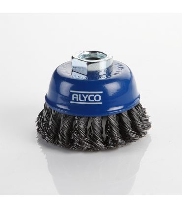 Tz-06 brosse boisseau fils tressés 75 mm ALYCO 197620