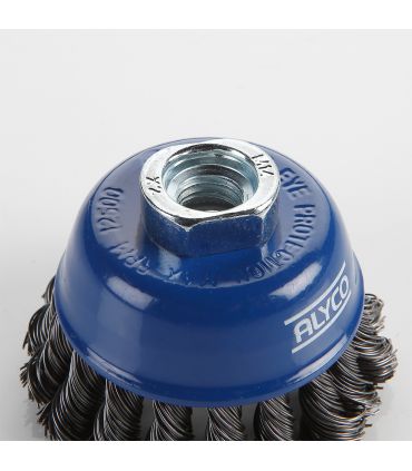 Tz-06 brosse boisseau fils tressés 75 mm ALYCO 197620