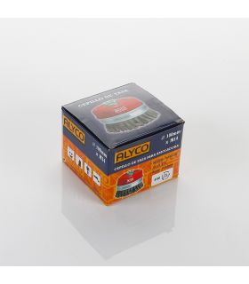 Tz-01 brosse boisseau fils tressés 125 mm ALYCO 197624