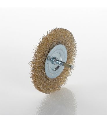 Cr10 brosse circulaire métallique av/tige 50 mm ALYCO 197630