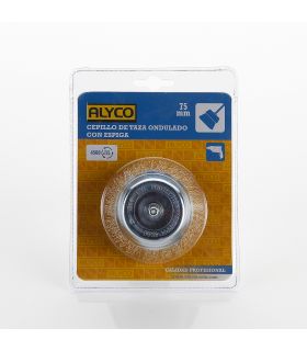 Tz10 brosse boisseau fils ondulés av/tige 50 mm ALYCO 197640