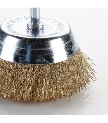 Tz10 brosse boisseau fils ondulés av/tige 50 mm ALYCO 197640