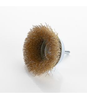 Tz10 brosse boisseau fils ondulés av/tige 75 mm ALYCO 197642