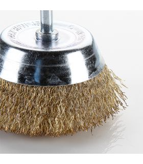 Tz10 brosse boisseau fils ondulés av/tige 75 mm ALYCO 197642