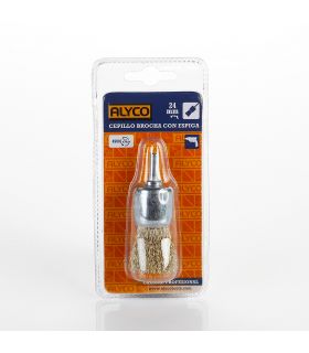 Cb01 brosse à fils ondulés avec vast.24 mm ALYCO 197645