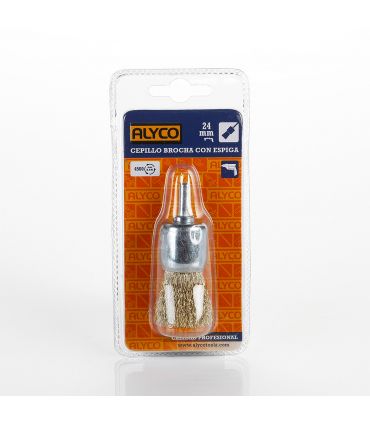 Cb01 brosse à fils ondulés avec vast.24 mm ALYCO 197645