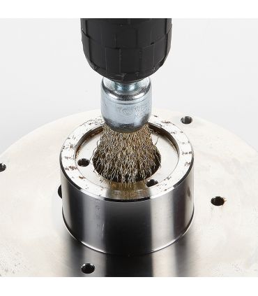 Cb01 brosse à fils ondulés avec vast.24 mm ALYCO 197645