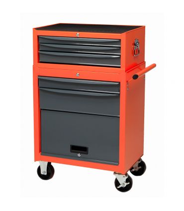 Ensemble chariot 170871 + coffre 170875 alyco orange ALYCO 170878