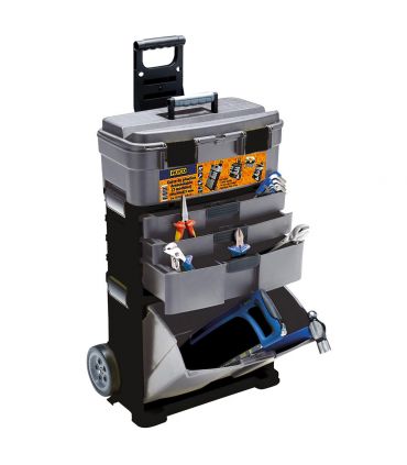 Chariot plastique 3 modules avec roues ALYCO 192795