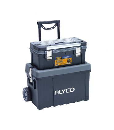 Coffre en plastique avec caisse 634x300x500 mm ALYCO 192796