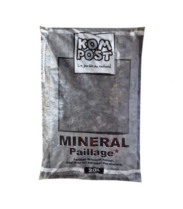 Paillage naturel ardoise grise 10-40 sac de 20l - KOM35