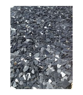 Paillage naturel ardoise grise 10-40 sac de 20l - KOM35