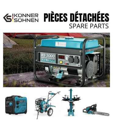 Rotor d'alternateur à volant d'inertie Groupe éléctrogène Könner & Söhnen KS 9300 DE-1/3 ATSR KS 9300DE-1/3 ATSR-6-010