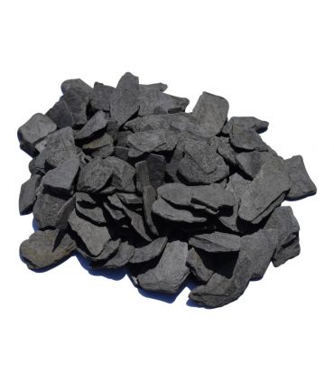 Paillage minéral ardoise noire 6/14mm, 30 filets de 20 kg - F-PAI081-30x20