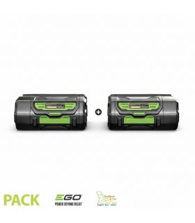 Lot de 2 batteries 4Ah pour outil de jardin sans fil Egopower