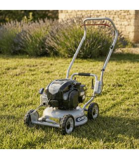 Tondeuse thermique 37 cm, mulching haute performance, moteur briggsstratton 163cm³ - GRIN HM37