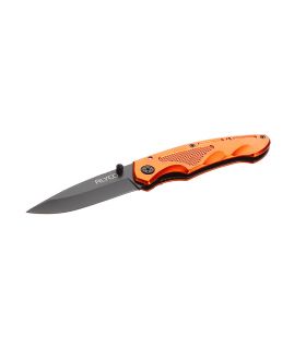 Couteau de poche inox alyco orange 85 mm manche aluminium ALYCO 170890