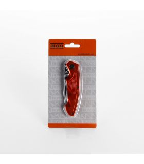 Couteau de poche inox alyco orange 85 mm manche aluminium ALYCO 170890