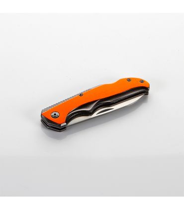 Couteau d’électricien de poche inox alyco orange m / aluminium ALYCO 170895