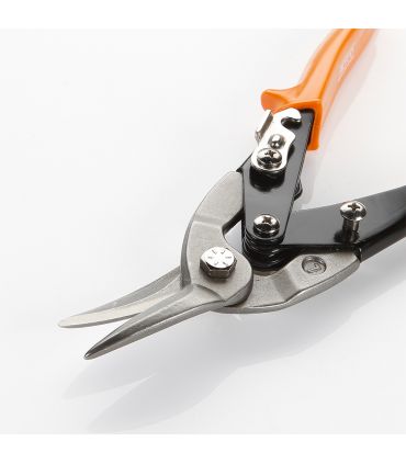 Ciseaux coupe-tôle alyco orange coupe gauche 250 mm ALYCO 170896