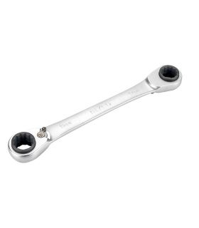 Clé 4 en 1 à cliquet réversible 9x11-14x15 mm alyco ALYCO 191632