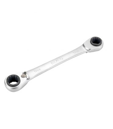 Clé 4 en 1 à cliquet réversible 9x11-14x15 mm alyco ALYCO 191632