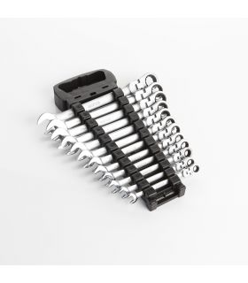 Set de 12 clés mixtes à cliquet tête flex. ALYCO 191952