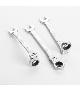 Set de 12 clés mixtes à cliquet tête flex. ALYCO 191952