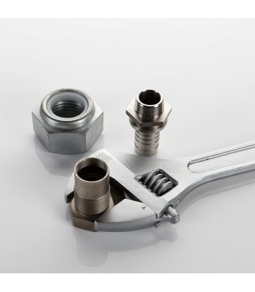 Clé réglable à molette centrale 450 mm alyco orange ALYCO 170675