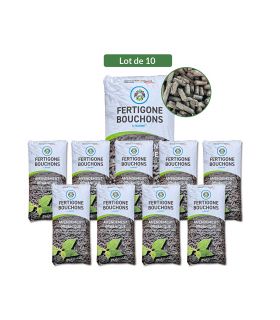 Paillage compost bio pour la fertilité du sol 10x20kg RACINE PRO117-10x20